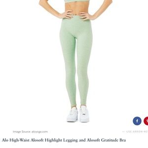Alosoft highlight legging NEW